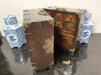 Antieke Chinese (Koreaanse) apothekers box kast, Huis en Inrichting, Verzenden, Gebruikt, Minder dan 50 cm
