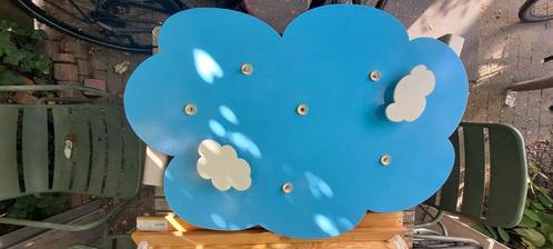 Wolken Plafondlamp Kinderkamer uniek exemplaar, Huis en Inrichting, Lampen | Plafondlampen, Gebruikt, Hout, Ophalen