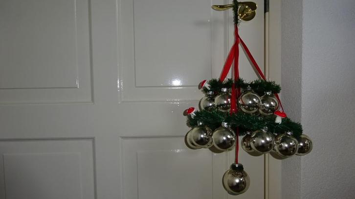Kerstballen Hanger, Diversen, Kerst, Gebruikt, Ophalen of Verzenden