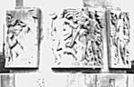 950705	Voorburg	Oorlogsmonument	1949 ZH	 	Gelopen met postze, Verzamelen, Ansichtkaarten | Nederland, Ophalen of Verzenden, 1940 tot 1960
