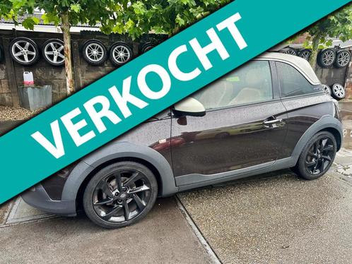 Opel ADAM Turbo Rocks 6 Bak — elektrisch Dak, Auto's, Opel, Bedrijf, Te koop, ADAM, ABS, Airbags, Airconditioning, Boordcomputer