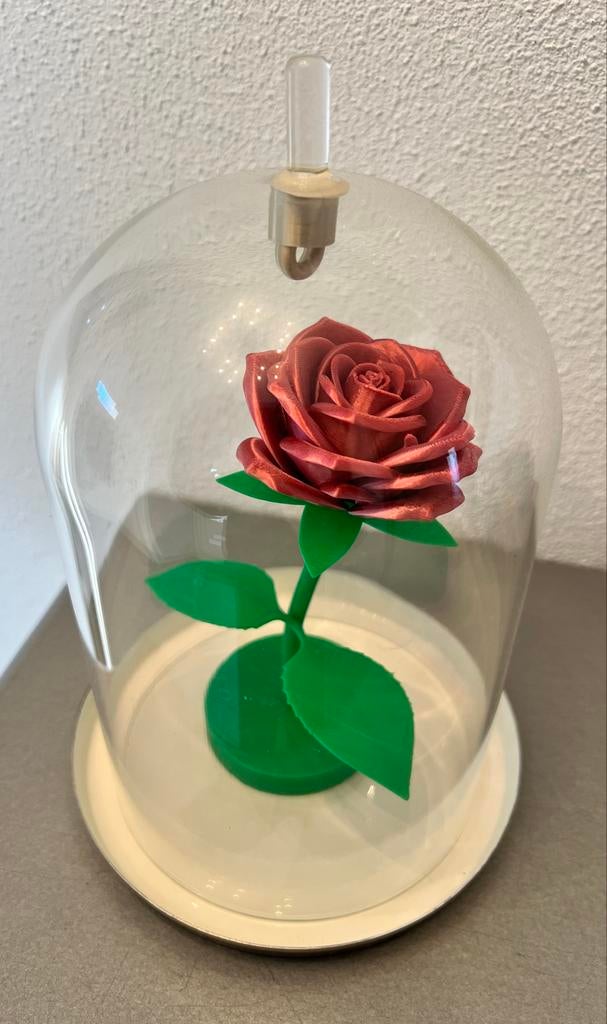 Roos in stolp - Decoratief object, Ophalen of Verzenden, Nieuw