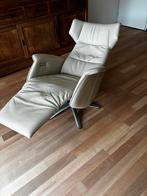 Mooie relaxfauteuil creme de Toekomst, Huis en Inrichting, Fauteuils, Ophalen, Minder dan 75 cm, Leer, Zo goed als nieuw