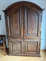 Eiken toogkast, Huis en Inrichting, Kasten | Buffetkasten, Ophalen, Gebruikt, 100 tot 150 cm, 200 cm of meer