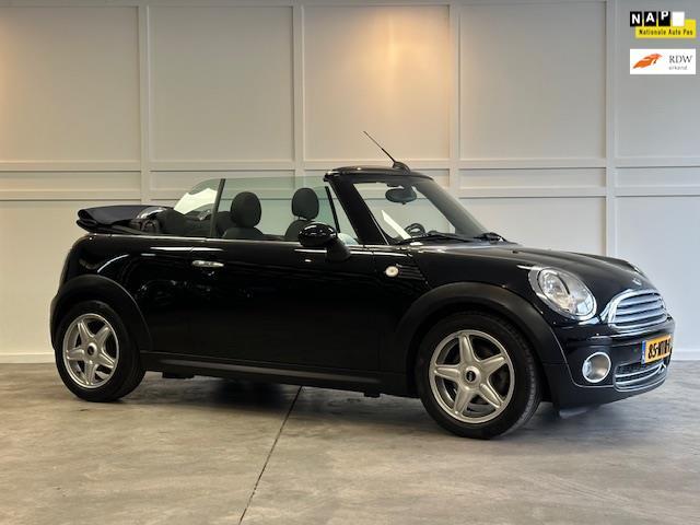 Mini Mini Cabrio 1.6 Cooper Chili / Airco / 131.044 KM / Cru, Auto's, Mini, Bedrijf, Te koop, Cabrio, ABS, Airbags, Airconditioning