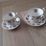 Royal Albert Sweet Violets kop en schotels - set, Ophalen of Verzenden