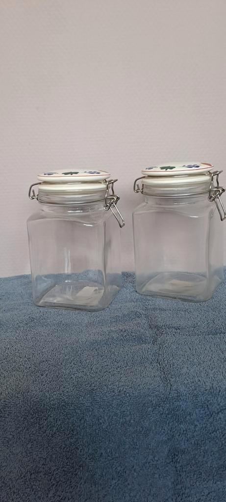 Boerenbont Voorraadpotten Set, Huis en Inrichting, Keuken | Keukenbenodigdheden, Zo goed als nieuw, Ophalen