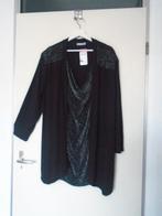 Magna Tuniek Zwart Zilver Glitter vaste Top maat 56/58 Nieuw, Kleding | Dames, Grote Maten, Verzenden, Nieuw, Magna, Blouse of Tuniek