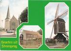 Stramproy -Groeten uit m. standaard Molen &Watermolen Abeek, Verzamelen, Verzenden, 1980 tot heden, Gelopen, Noord-Brabant