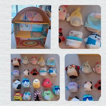 Squishville speelhuisje met poppetjes beschikbaar voor biedingen
