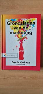Grondslagen van de marketing - Bronis Verhage, Boeken, Ophalen, Zo goed als nieuw, Economie en Marketing, Bronis Verhage
