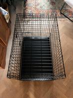 Bench , zwart, inklapbaarB107,5 cmXH77,5 cmX70,5, Ophalen, Gebruikt, 65 tot 100 cm, Hondenhok