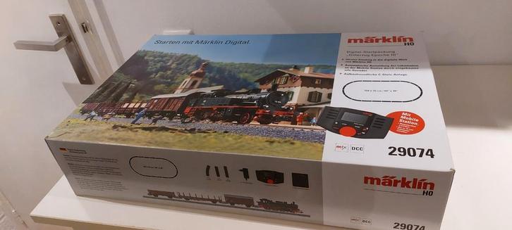 Märklin Startset 29074 MFX Digitaal, Hobby en Vrije tijd, Modeltreinen | H0, Zo goed als nieuw, Treinset, Wisselstroom, Märklin