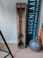 Oude houten mal uit India, Ophalen