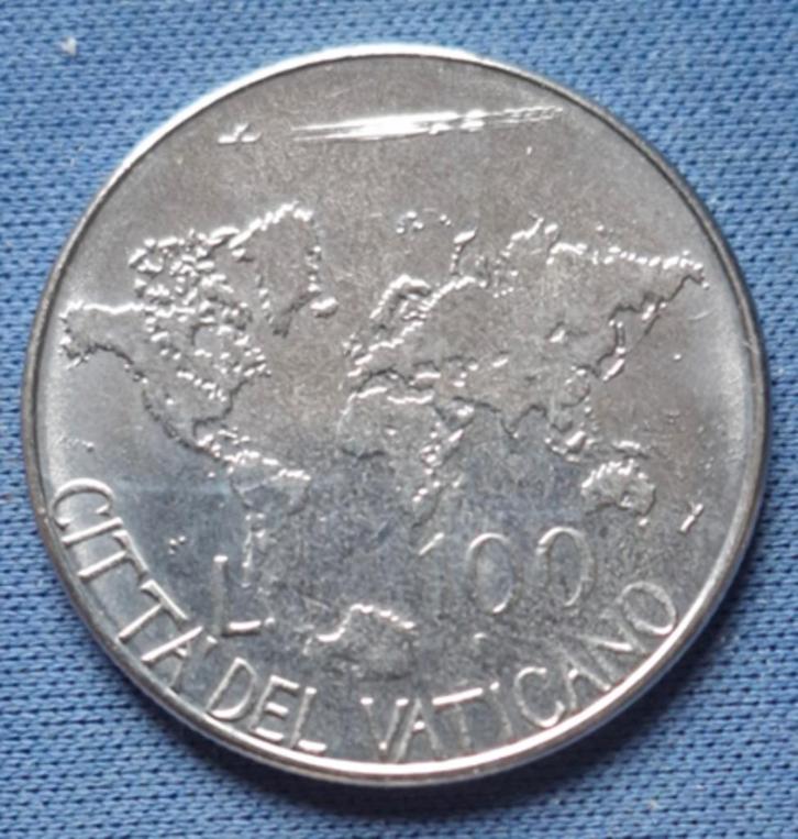 Vaticaanstad 100 lire 1985 Km 188, Postzegels en Munten, Munten | Europa | Niet-Euromunten, Losse munt, Overige landen, Verzenden