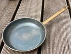 Koperen pannen setje, Huis en Inrichting, Keuken | Potten en Pannen, Ophalen, Zo goed als nieuw, Rvs, Pannenset