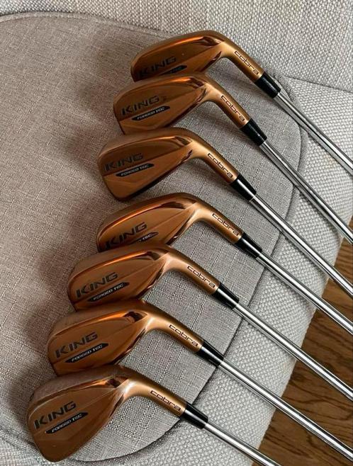 Cobra King Forged Tec Copper, 4-PW, KBS $-Taper-Lite, S flex, Sport en Fitness, Golf, Gebruikt, Club, Overige merken, Ophalen of Verzenden