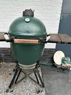 Big Green Egg LARGE met veel originele accessoires, Ophalen, Gebruikt