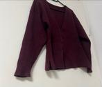 Mooie bordeauxrode cardigan  vest - Maat M, Ophalen of Verzenden, Zo goed als nieuw