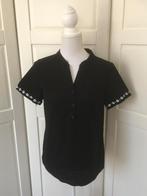 Anna Scott nieuwe zwarte broderie bloemetjes blouse, maat M, Kleding | Dames, Maat 38/40 (M), Zwart, Anna Scott, Nieuw