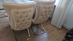 5 stoelen velvet rixos eric kusters stylel, Huis en Inrichting, Stoelen, Ophalen, Zo goed als nieuw, Grijs