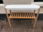 Ovale Sidetable / Plantenrek, Gebruikt, 50 tot 100 cm, Ophalen of Verzenden, Ovaal