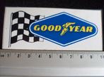 sticker goodyear logo good year racing race vlag racevlag, Verzenden, Zo goed als nieuw, Merk