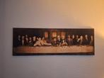 Laatste avondmaal Maffia schilderij op canvas, 125 cm of meer, Ophalen of Verzenden, Zo goed als nieuw, Schilderij