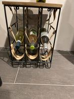 Wijnrek voor 9 flessen, Huis en Inrichting, Ophalen, 5 tot 15 flessen, Zo goed als nieuw, Minder dan 50 cm
