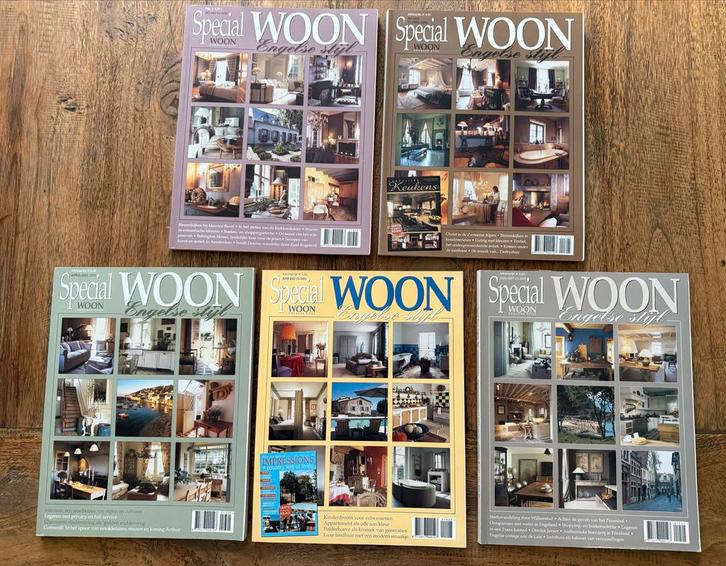 Wonen Engelse Stijl Tijdschriften, Boeken, Tijdschriften en Kranten, Gelezen, Overige typen, Ophalen of Verzenden