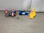 Paw patrol voertuigen set 4 x Skye Ryder chase rubble, Kinderen en Baby's, Speelgoed | Actiefiguren, Ophalen