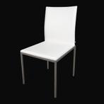 Set van 8 lederen design eetkamerstoelen van KFF, Stoelen zi, Ophalen, Zo goed als nieuw, Vijf, Zes of meer stoelen