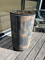 Grote prachtige betonnen pot 110 cm hoog diameter 61 cm, Tuin, Gebruikt, 100 cm of meer, Rond