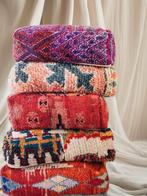 vintage poef, berber vloerkleden, vintage vloerkleed, poefs, Huis en Inrichting, Banken | Voetenbanken en Poefen, Nieuw, Ophalen of Verzenden