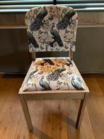 Vintage stoel nieuw bekleed met prachtige gobelin, Ophalen, Nieuw, Bruin, Eén