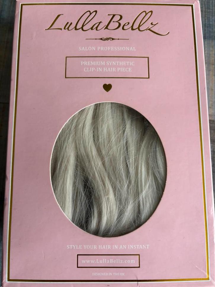 Lulla bellz salon professional volle blonde clip in Haarstuk, Sieraden, Tassen en Uiterlijk, Uiterlijk | Haarverzorging, Pruik of Haarverlenging