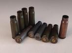 10 verschillende lege hulzen 7.62x39 Russisch Sovjet AK47, Ophalen of Verzenden, Overige soorten, Hulzen of Bodemvondsten