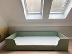 Vloerbed JIP Petit Puk groen 90x200 inclusief matras, Kinderen en Baby's, Kinderkamer | Bedden, Ophalen, 85 tot 100 cm, Zo goed als nieuw