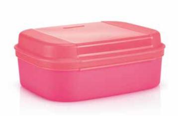 Tupperware Variadoos Koektrommel Lunchtrommel Rood Nieuw beschikbaar voor biedingen