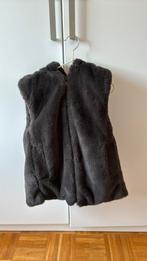 Zara bodywarmer bont bruin/grijs mt 140 met capuchon, Kinderen en Baby's, Meisje, Ophalen of Verzenden, Zo goed als nieuw, Zara