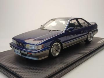 1:18 Nissan Leopard (F31) Ultima V30 TWINCAM TURBO BLAUW beschikbaar voor biedingen