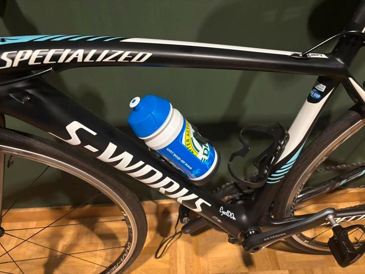 Koopje !! Sworks specialized Di 2 omega pharma Frmt 49, Fietsen en Brommers, Fietsen | Racefietsen, Zo goed als nieuw, Overige merken