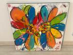 Schilderij bloemen Liz, Antiek en Kunst, Kunst | Schilderijen | Modern, Ophalen