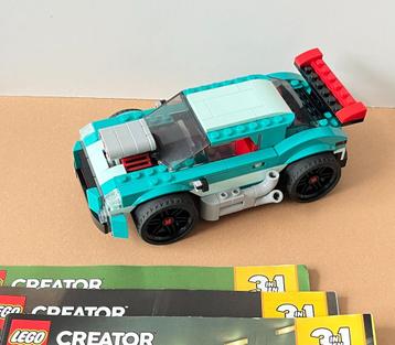 Lego Creator 3-in-1 no. 31127: Straatracer beschikbaar voor biedingen