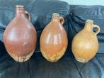 Antieke Bouffioulx Kruiken Set - Flammé Glazuur, Antiek en Kunst, Ophalen