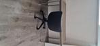 Bureau 130x72cm inclusief bureaustoel, Huis en Inrichting, Bureaus, Ophalen, Gebruikt, Bureau