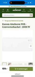 Alutherm wi-fi kachel, Ophalen, 30 tot 80 cm, 60 tot 150 cm, 800 watt of meer