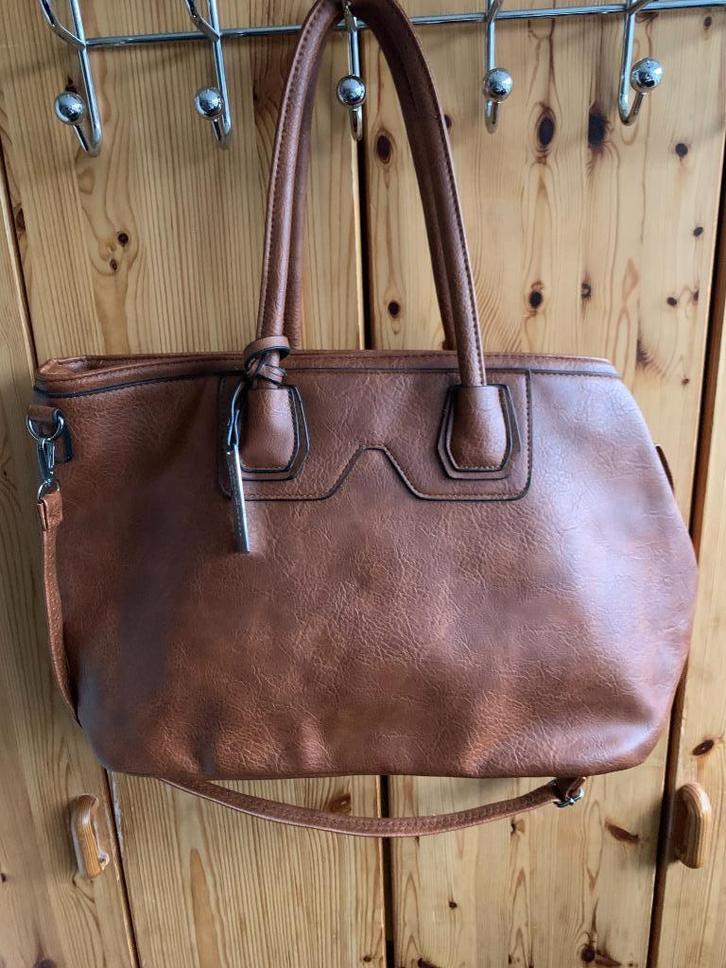 Danblini fashion dames shopper tas(nr.20 D4), Sieraden, Tassen en Uiterlijk, Tassen | Damestassen, Nieuw, Shopper, Bruin, Ophalen of Verzenden