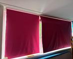 Roze verduisterend rolgordijn 2 stuks, Huis en Inrichting, Ophalen, Zo goed als nieuw, 150 tot 200 cm
