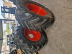 Set wielen met banden Michelin 540/65R28, Zakelijke goederen, Agrarisch | Onderdelen | Banden, Velgen en Assen, Ophalen